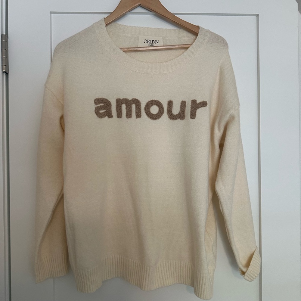 Amour Cream Sweater